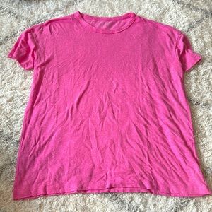 Pink tee
